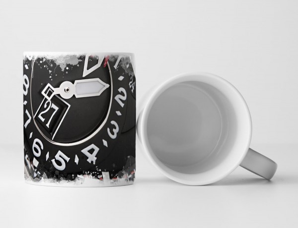 Paul Sinus Art Tasse Geschenk Künstlerische Fotografie – Luxuriöse Schweizer Uhr