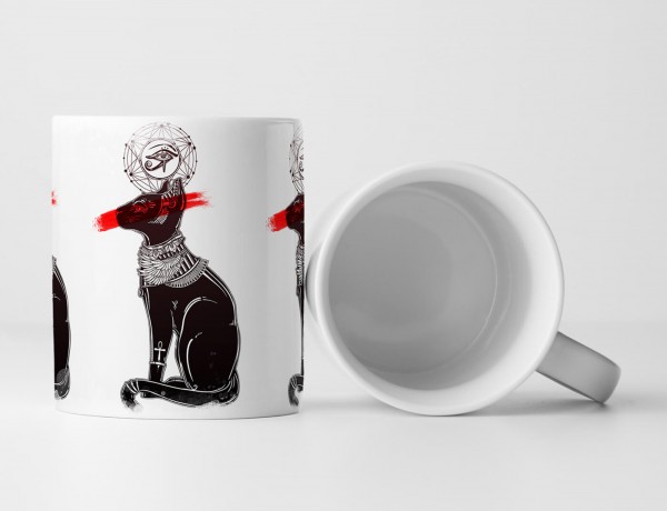 Paul Sinus Art EAU ZONE Motiv Spruch Tasse Geschenk