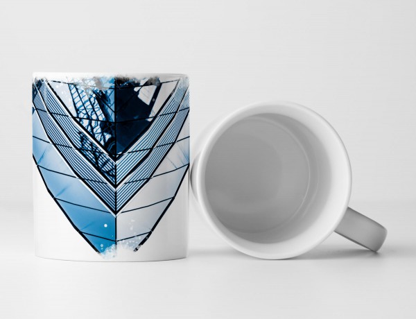 Paul Sinus Art Tasse Geschenk Modernes Geschäftsgebäude