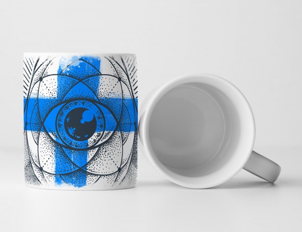 Paul Sinus Art EAU ZONE Motiv Spruch Tasse Geschenk