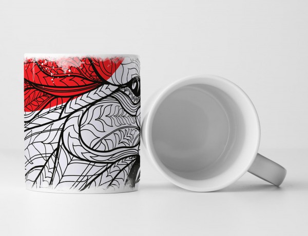 Paul Sinus Art EAU ZONE Motiv Spruch Tasse Geschenk