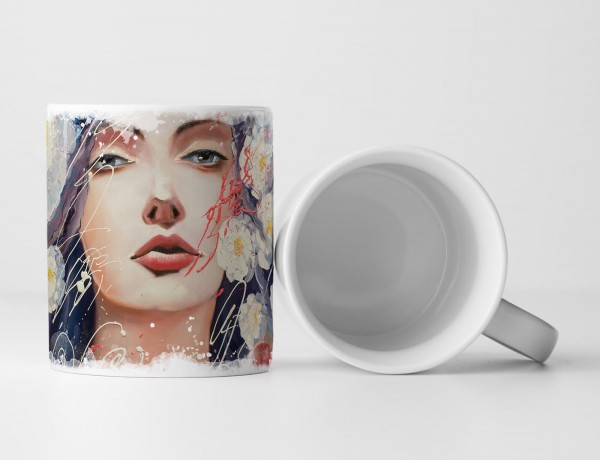 Paul Sinus Art Tasse Geschenk Bild der Venus mit Mohnblütentränen