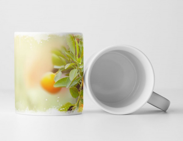 Paul Sinus Art Tasse Geschenk Food-Fotografie – Mandarinen am Baum