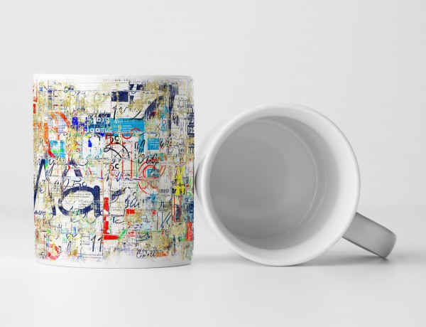 Paul Sinus Art Tasse Geschenk Bild – Graffiti Straßenbild