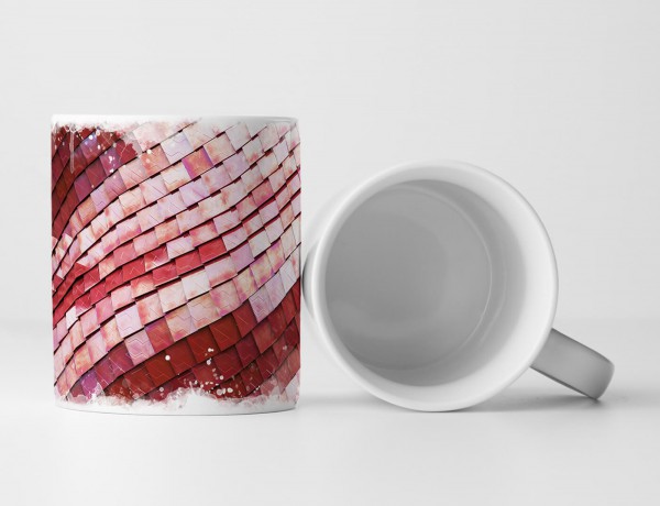 Paul Sinus Art Tasse Geschenk Künstlerische Fotografie – Dachziegel in der Sonne