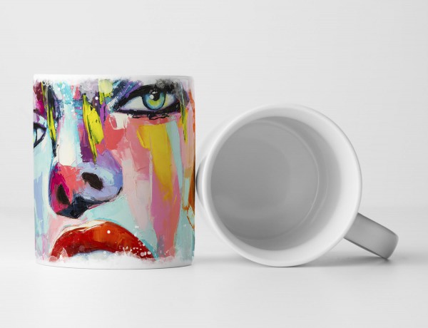 Paul Sinus Art Tasse Geschenk Fantasy Woman – Portrait