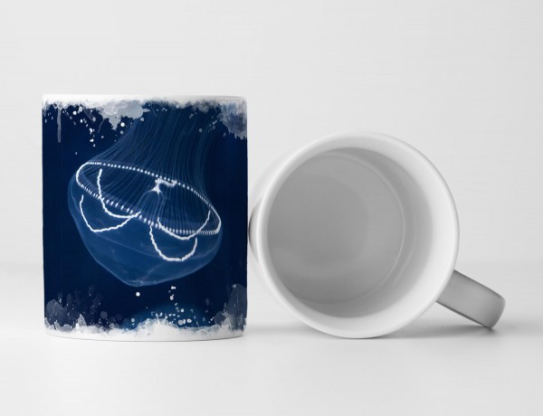 Paul Sinus Art Tasse Geschenk Qualle – Tierfotografie