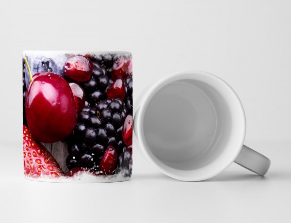 Paul Sinus Art Tasse Geschenk Food-Fotografie – Waldbeeren Mischung