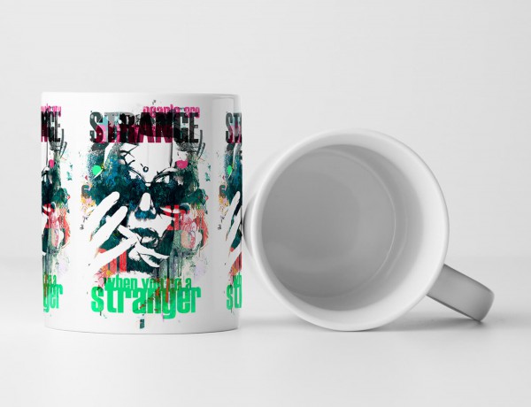 Paul Sinus Art EAU ZONE Motiv Spruch Tasse Geschenk