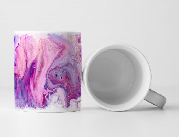 Paul Sinus Art Tasse Geschenk Marmormuster in pink