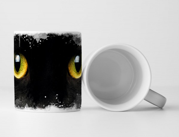 Paul Sinus Art Tasse Geschenk Katzengesicht – Tierfotografie