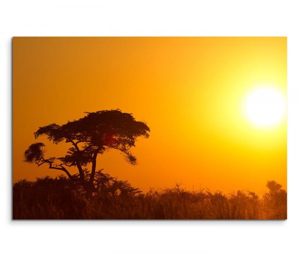 1x80cm Wandbild Afrika Landschaft Sonnenaufgang Sinus Art Einzigartige Designs Geschenke Wandbilder Wohnaccessoires Zu Fairen Preisen