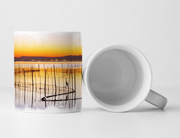 Paul Sinus Art Tasse Geschenk Fotocollage – Meer aus Farben