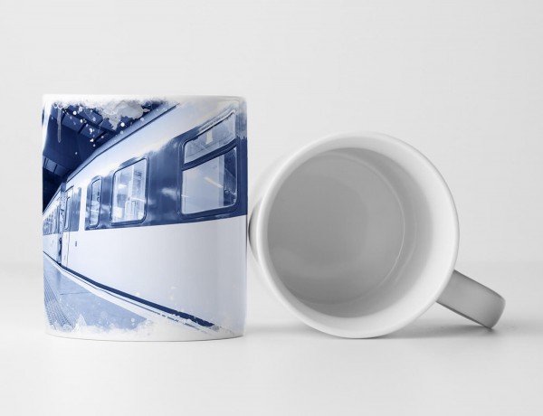 Paul Sinus Art Tasse Geschenk Digitale Grafik – Dekoration für ein Café