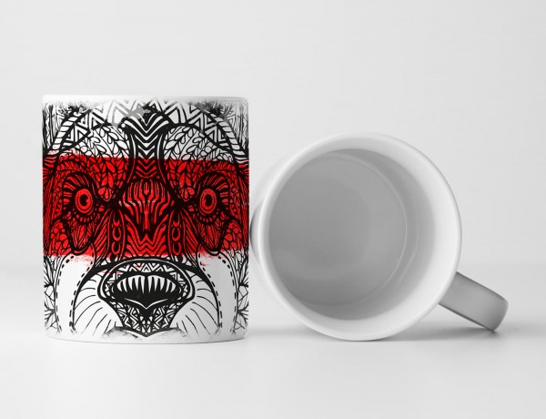 Paul Sinus Art EAU ZONE Motiv Spruch Tasse Geschenk