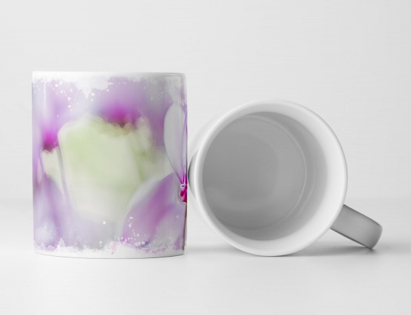 Paul Sinus Art Tasse Geschenk Rosa Alpenveilchen – Fotografie