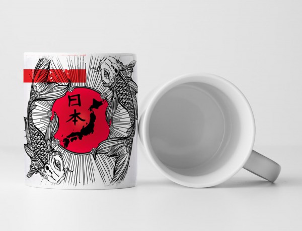 Paul Sinus Art EAU ZONE Motiv Spruch Tasse Geschenk