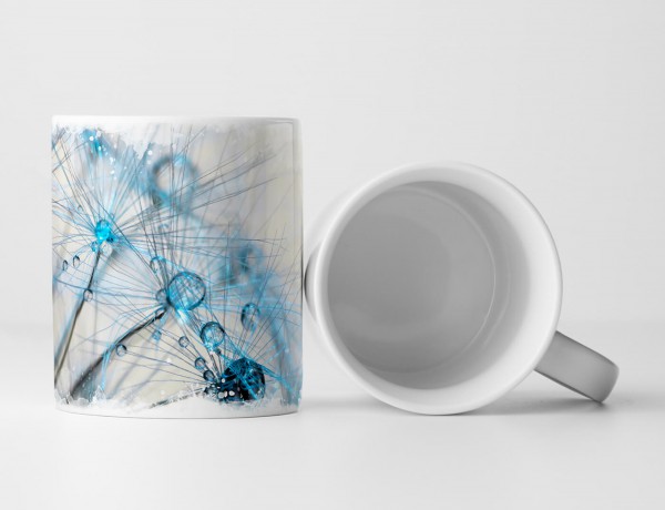 Paul Sinus Art Tasse Geschenk Naturfotografie – Makroaufnahme einer Pusteblumen