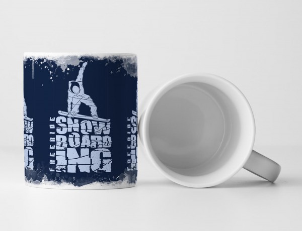 Paul Sinus Art EAU ZONE Motiv Spruch Tasse Geschenk