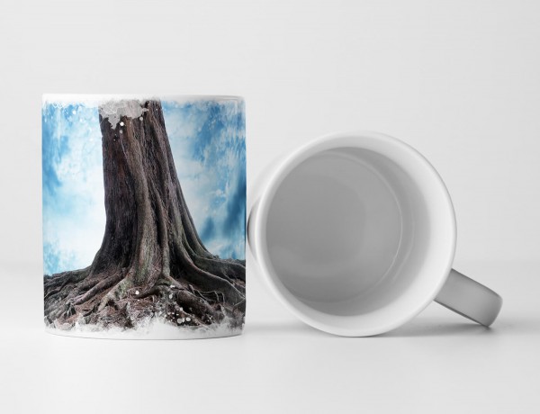 Paul Sinus Art Tasse Geschenk Künstlerische Fotografie – Wurzeln eines alten Baumes