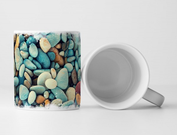 Paul Sinus Art Tasse Geschenk Fotografie – Bunte Steine