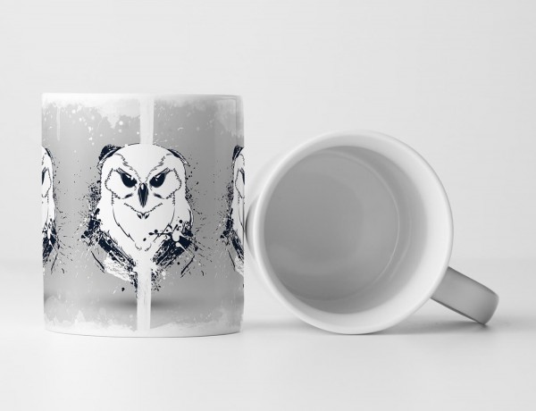 Paul Sinus Art EAU ZONE Motiv Spruch Tasse Geschenk