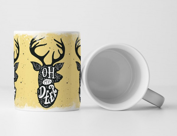 Paul Sinus Art EAU ZONE Motiv Spruch Tasse Geschenk