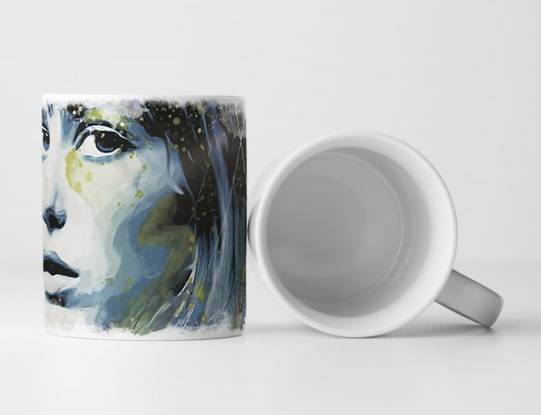 Paul Sinus Art Jane Birkin II Tasse als Geschenk, Design Sinus Art