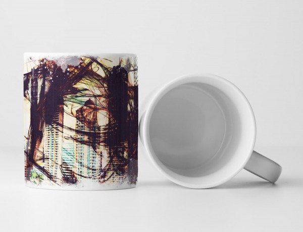 Paul Sinus Art Tasse modern Geschenkidee