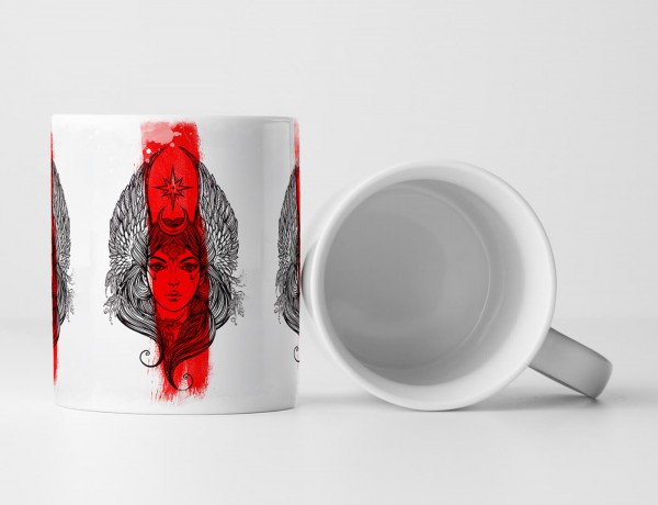 Paul Sinus Art EAU ZONE Motiv Spruch Tasse Geschenk