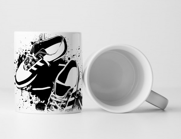 Paul Sinus Art EAU ZONE Motiv Spruch Tasse Geschenk