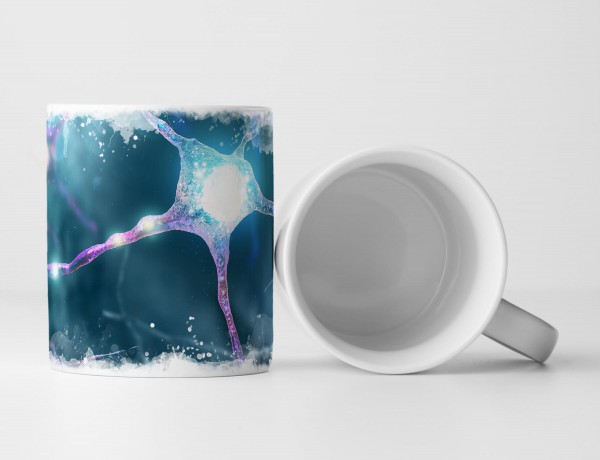 Paul Sinus Art Tasse Geschenk Synapse des neuronalen Nervensystems