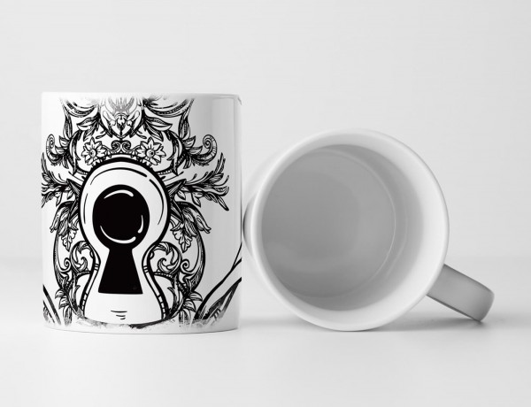 Paul Sinus Art EAU ZONE Motiv Spruch Tasse Geschenk