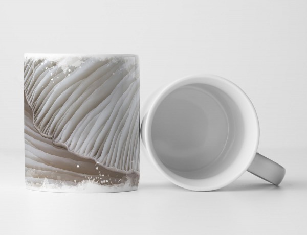 Paul Sinus Art Tasse Geschenk Fotografie – Pilzstruktur