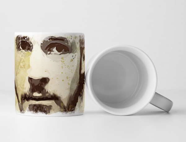 Paul Sinus Art Ryan Gosling III Tasse als Geschenk, Design Sinus Art