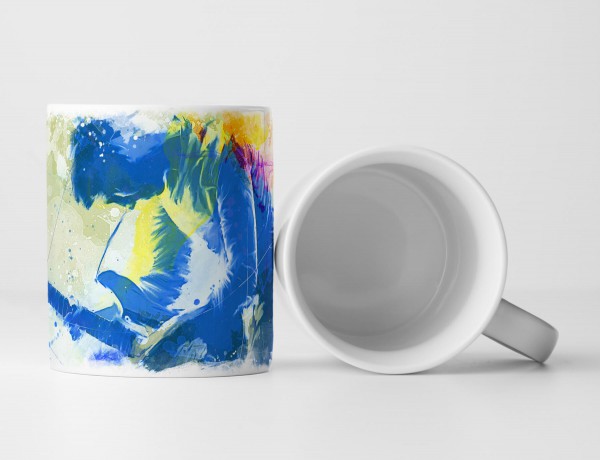 Paul Sinus Art Rockstar Tasse als Geschenk, Design Sinus Art