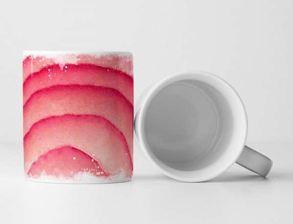 Paul Sinus Art Tasse Geschenk Food-Fotogradie – Aufgeschnittene rote Zwiebel