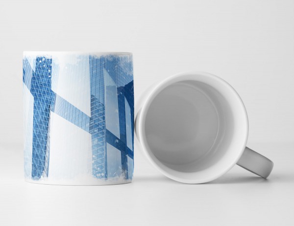 Paul Sinus Art Tasse Geschenk Architektur – Fotografie Hochhaus