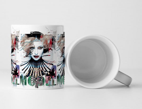 Paul Sinus Art EAU ZONE Motiv Spruch Tasse Geschenk