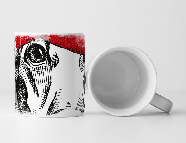 Paul Sinus Art EAU ZONE Motiv Spruch Tasse Geschenk