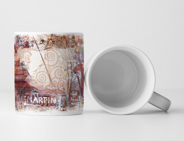 Paul Sinus Art Tasse modern Geschenkidee