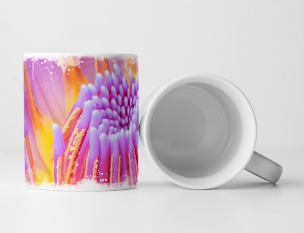 Paul Sinus Art Tasse Geschenk Blühende Wasserlilie