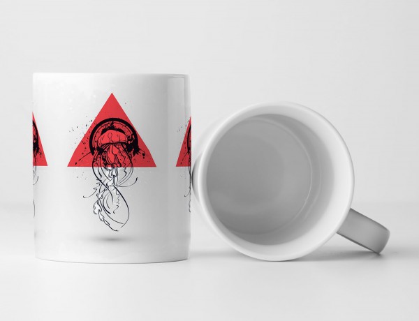 Paul Sinus Art EAU ZONE Motiv Spruch Tasse Geschenk