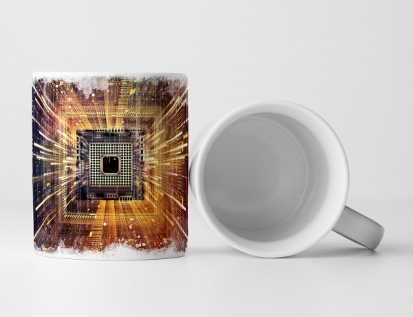 Paul Sinus Art Tasse Geschenk Künstlerische Fotografie – Fluide Technologie