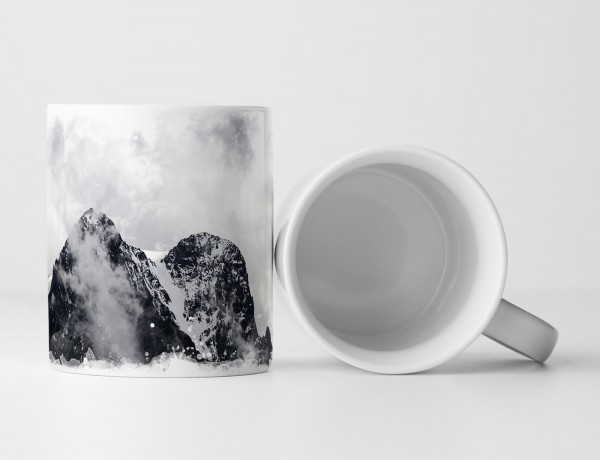 Paul Sinus Art Tasse Geschenk Landschaftsfotografie – Szenische Berglandschaft