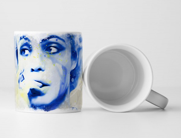 Paul Sinus Art Emmanuelle Beart III Tasse als Geschenk, Design Sinus Art