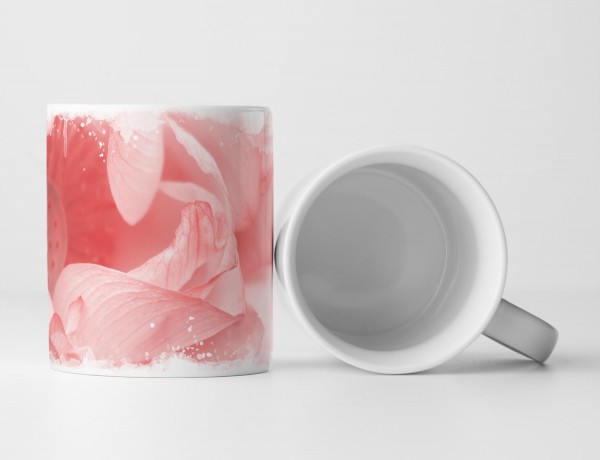 Paul Sinus Art Tasse Geschenk rosa Lotusblüte – soft Style