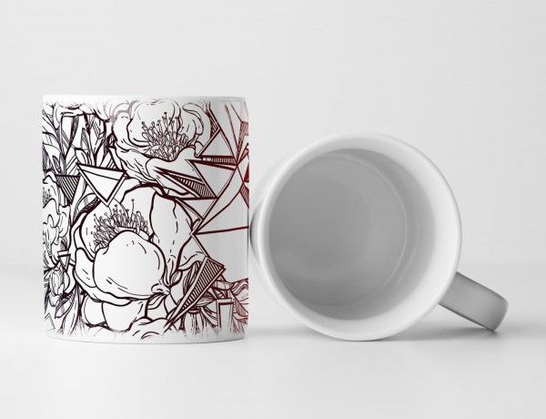 Paul Sinus Art EAU ZONE Motiv Spruch Tasse Geschenk