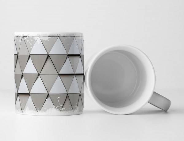 Paul Sinus Art Tasse Geschenk Digitale Grafik – Abstraktes geometrisches Muster