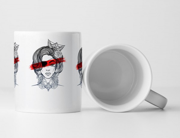 Paul Sinus Art EAU ZONE Motiv Spruch Tasse Geschenk